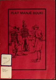 Cover of: Plat manjé Bouki by Yves Dejean