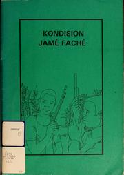 Cover of: Kondision jamè faché
