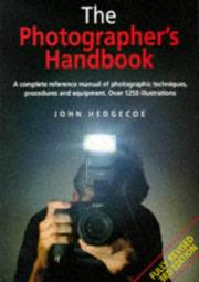 Cover of: The New Photographer's Handbook by John Hedgecoe