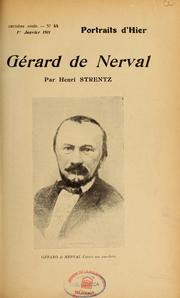 Gérard de Nerval by Henri Strentz