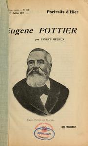 Cover of: Eugène Pottier