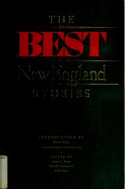 Cover of: The Best New England stories by Charles Waugh, Taylor, Robert, Jean Little