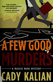 Cover of: A Few Good Murders (Maggie Mars Mysteries)