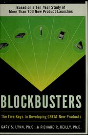 Cover of: Blockbusters: the five keys to developing great new products