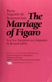 Cover of: The marriage of Figaro by Pierre Augustin Caron de Beaumarchais