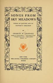 Cover of: Songs from sky meadows by Charles H. Crandall