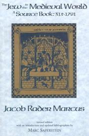 The Jew in the Medieval World by Jacob Rader Marcus