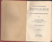 Geïllustreerde encyclopaedie by Jan Brouwer