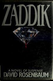 Cover of: Zaddik/a Novel of Suspense