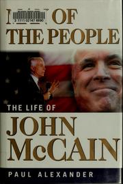 Cover of: Man of the people by Paul Alexander