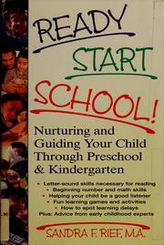 Cover of: Ready start school! by Sandra F. Rief
