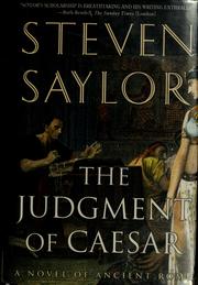 Cover of: The judgment of Caesar by Steven Saylor