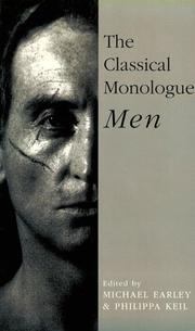 Cover of: The Classical monologue, men