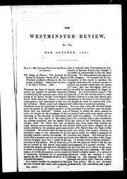 Cover of: Mr. Goldwin Smith on the study of history