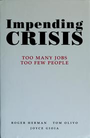 Cover of: Impending crisis by Roger E. Herman
