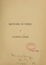 Cover of: Sketches in verse