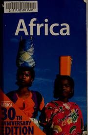 Cover of: Africa by Gemma Pitcher