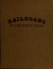 Cover of: Railroads of the Black Hills.