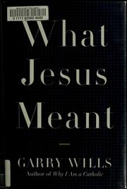 Cover of: What Jesus meant
