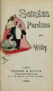 Cover of: Soirées perdues by Willy