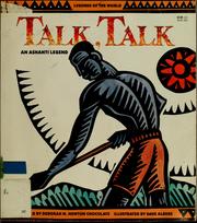 Cover of: Talk, talk: an Ashanti legend