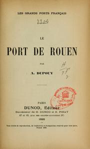 Cover of: Le port de Rouen