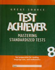 Cover of: Test achiever by 
