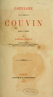 Cover of: Cartulaire de la commune de Couvin