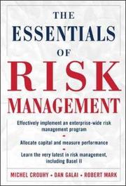 The essentials of risk management by Michel Crouhy