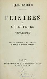 Cover of: Peintres et sculpteurs contemporains