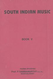 Cover of: South Indian Music: Book V