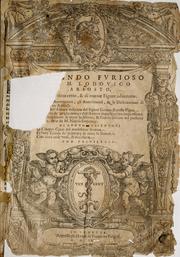 Cover of: Orlando furioso by Lodovico Ariosto