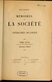 Cover of: L'Imprimerie & la librairie à Poitiers pendant les XVIIe et XVIIIe siècles
