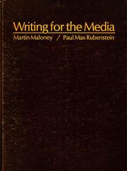 Cover of: Writing for the media