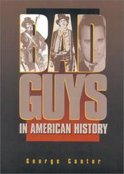 Cover of: Bad guys in American history