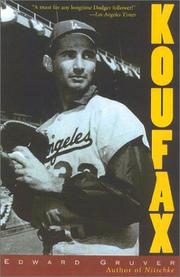 Cover of: Koufax by Edward Gruver