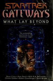 Cover of: What Lay Beyond: Gateways, Book Seven: Star Trek
