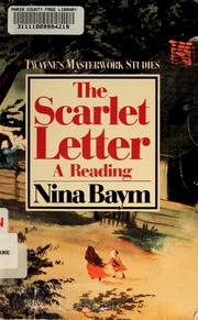 Cover of: The scarlet letter | Nina Baym