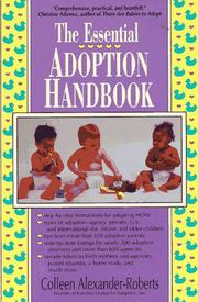 Cover of: The essential adoption handbook