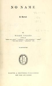 Cover of: No name. by Wilkie Collins, Wilkie Collins