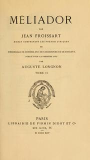 Cover of: Méliador