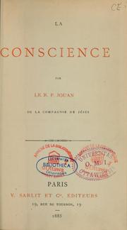 Cover of: La Conscience