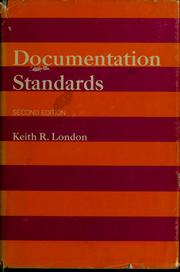 Cover of: Documentation standards