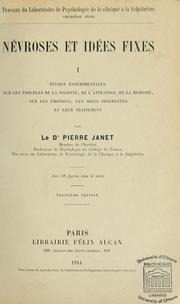 Cover of: Névroses et idées fixes by Pierre Janet
