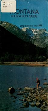 Cover of: Montana recreation guide by Montana. Recreation and Parks Division