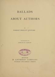 Cover of: Ballads about authors