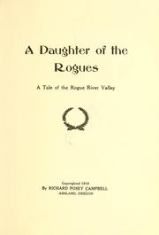 Cover of: A daughter of the Rogues | Richard Posey Campbell