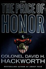 Cover of: The price of honor: a novel