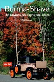 Cover of: Burma-Shave (Minnesota)