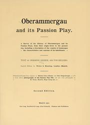Oberammergau and its passion play by Hermine Diemer